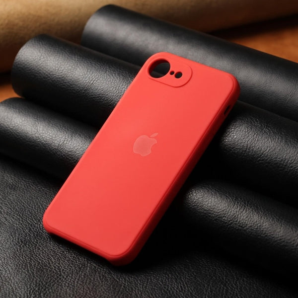 Red Candy Silicone Case for Apple Iphone 16E - The Hatke