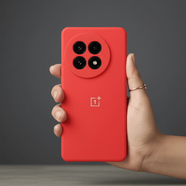 Red Candy Silicone Case for Oneplus 13R - The Hatke