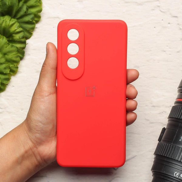 Red Candy Silicone Case for Oneplus Nord CE 4 - The Hatke