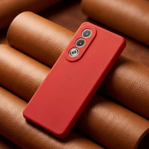 Red Candy Silicone Case for Oppo A3 Pro - The Hatke