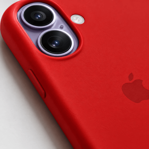 Red Original Silicone case for Apple iphone 17 - The Hatke
