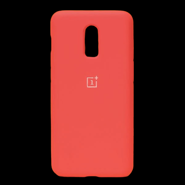 Red Original Silicone case for Oneplus 7 - The Hatke