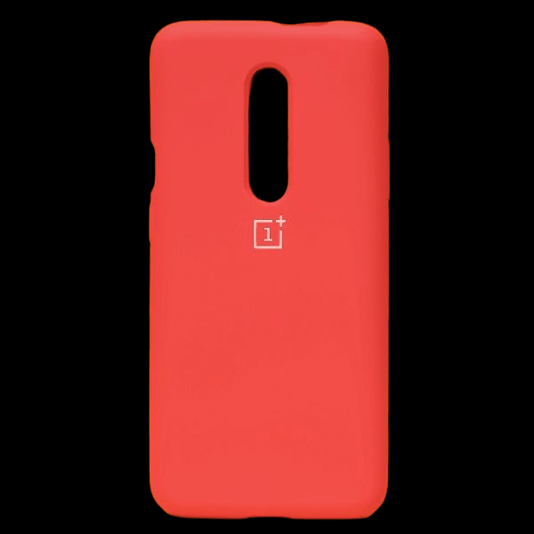 Red Original Silicone case for Oneplus 7 Pro - The Hatke