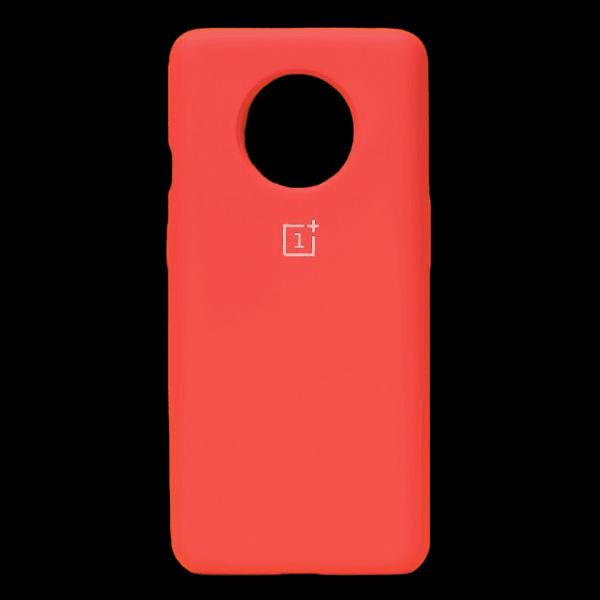 Red Original Silicone case for Oneplus 7t - The Hatke