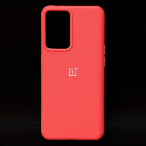 Red Original Silicone case for Oneplus Nord 2 - The Hatke