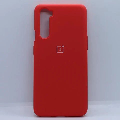 Red Original Silicone case for Oneplus Nord - The Hatke