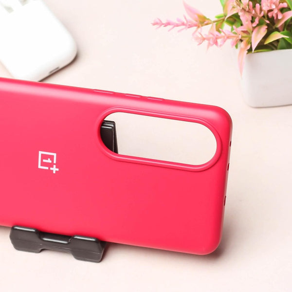 Red Original Silicone Case for Oneplus Nord CE 4 - The Hatke