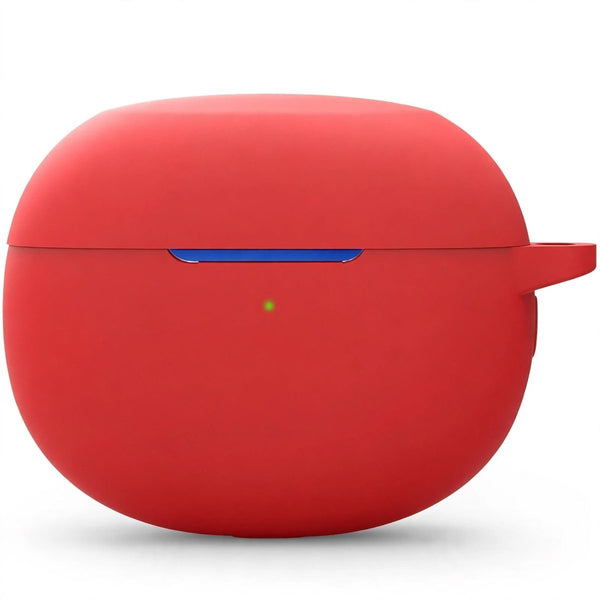 Red Silicone case for Realme Buds Air 3 - The Hatke