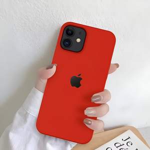 Red Original Silicone case for Apple iphone 12 mini