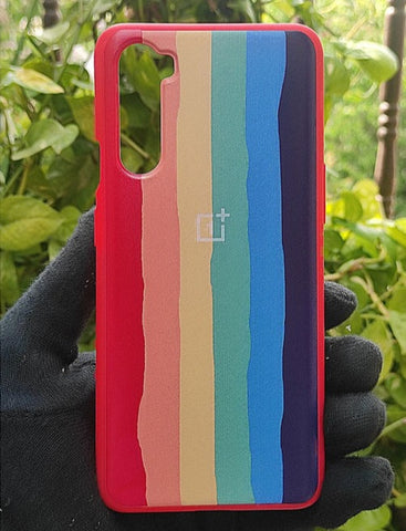 Rainbow Silicone Case for Oneplus Nord