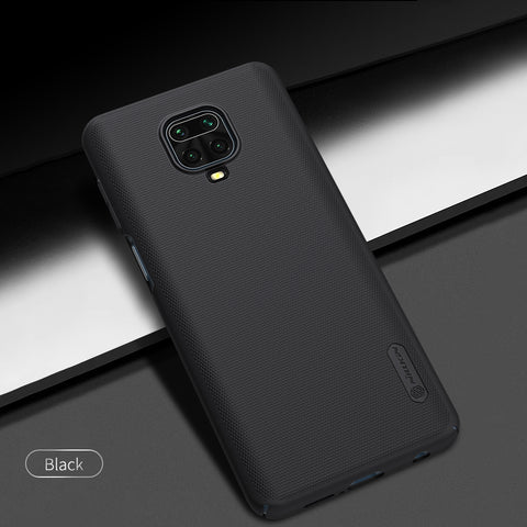 Black Niukin Silicone Case for Redmi Note 9 Pro