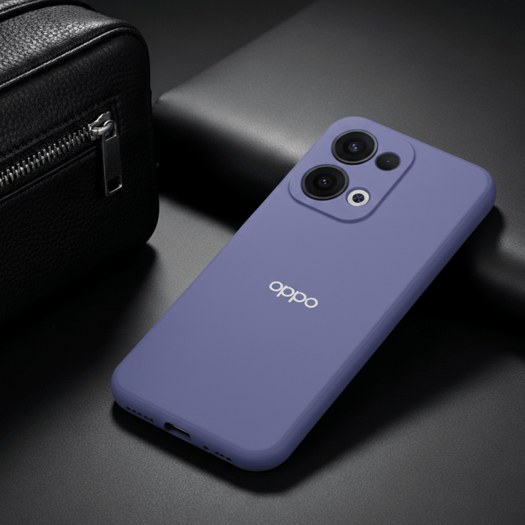 Blue Candy Silicone Case for Oppo Reno 13 – The Hatke