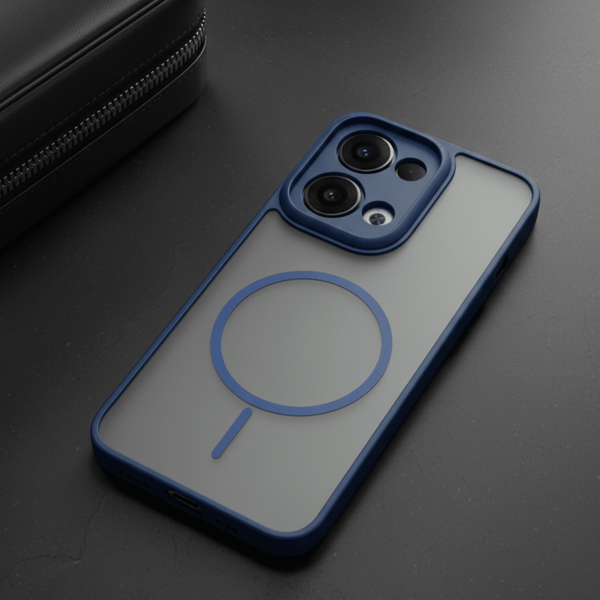 KYRON Dark Blue Matte  Case for Oppo Reno 13