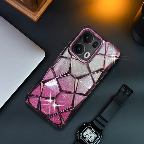 Dazzle Pink Silicone case for Oppo Reno 13