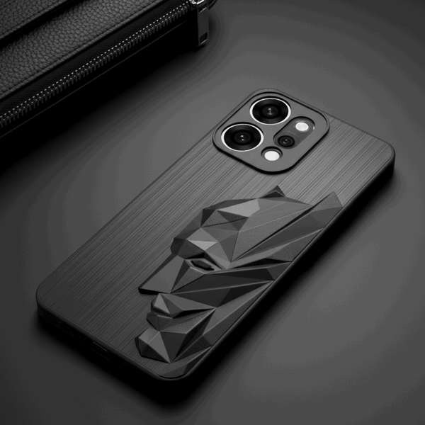 Superhero Engraved logo silicon Case for Oppo Reno 14