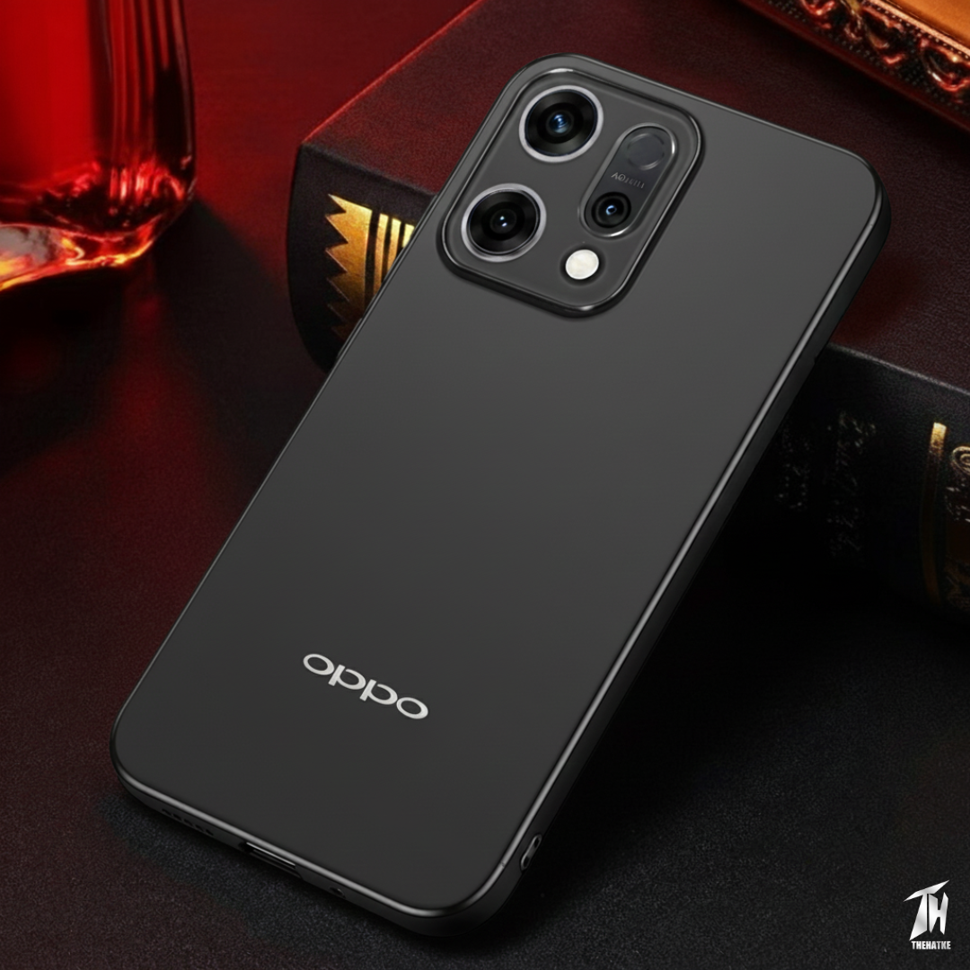 Orix Black Matte Case for Oppo Reno 14