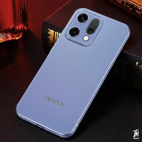 Orix Blue Matte Case for Oppo Reno 14