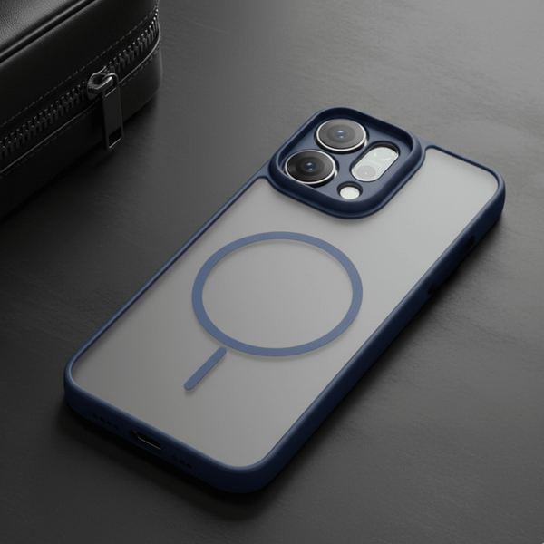 KYRON Dark Blue Matte  Case for Oppo Reno 14 Pro