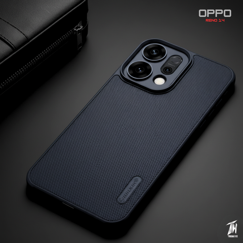 Black Niukin Silicone Case for Oppo Reno 14
