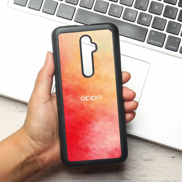 Magma oil Paint (MB) Silicone Case for Oppo Reno 2f