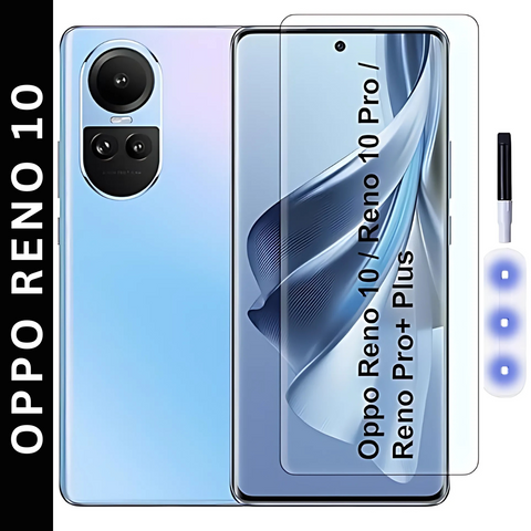 Premium UV Tempered Glass Screen Protector For Oppo Reno 10