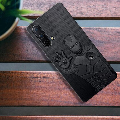 Superhero 3 Engraved Silicone Case for Oneplus Nord CE