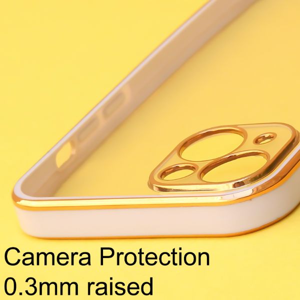 Rose Gold Electroplated Transparent Case for Apple iphone 14 - The Hatke