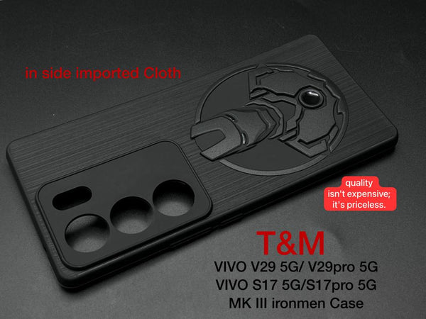 Round Superhero Engraved logo silicon Case for Vivo V29 - The Hatke