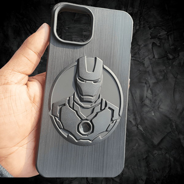 Round Superhero Engraved Silicone Case for Apple iphone 13 - The Hatke
