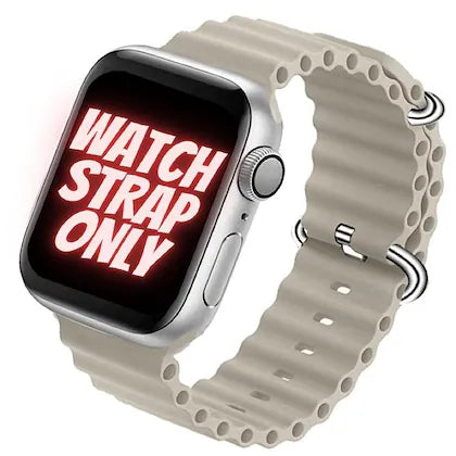 Cream Ocean Loop Watch Strap For apple For Apple Watch SERIES SE GEN 2 (42mm/44mm/45mm/46mm/49mm)