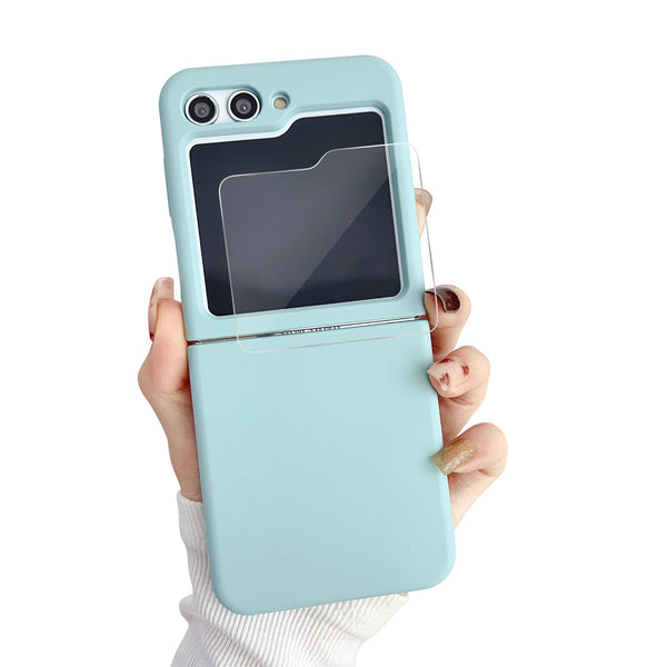 Light Blue Original Silicone case for Samsung Galaxy Z FLIP 5