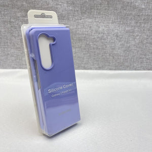 Purple Original Silicone case for Samsung Z Fold 5 5G