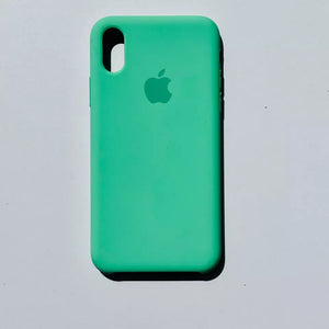 Sea Green Original Silicone case for Apple iphone Xs Max