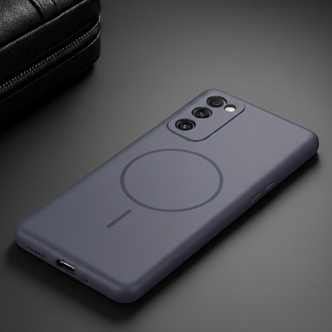 CAVEN Grey Silicone case for Samsung S20 Fe