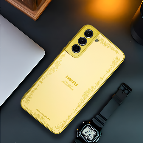 Luxury Gold Mirror case for Samsung S22