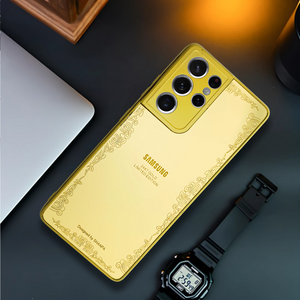 Luxury Gold Mirror case for Samsung S21 Ultra