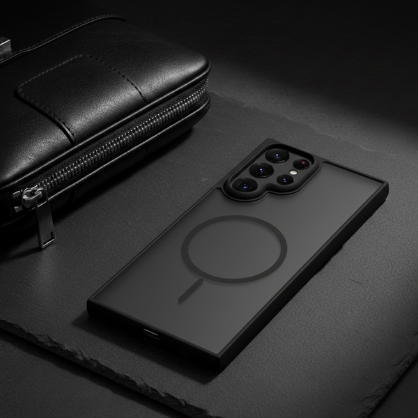 KYRON Black Matte Case for Samsung S22 Ultra