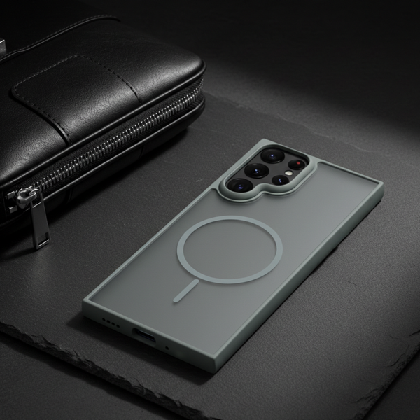 KYRON Grey Matte  Case for Samsung S22 Ultra