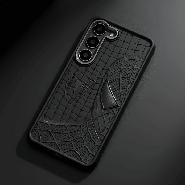 SP-Superhero Engraved logo silicon Case for Samsung S23
