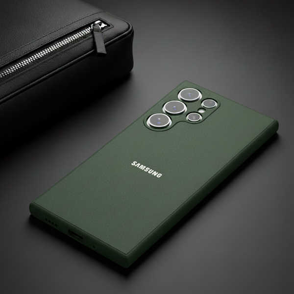 Dark Green Candy Silicone Case for Samsung S22 Ultra