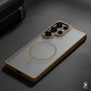 KYRON Brown Matte Case for Samsung S25 Ultra