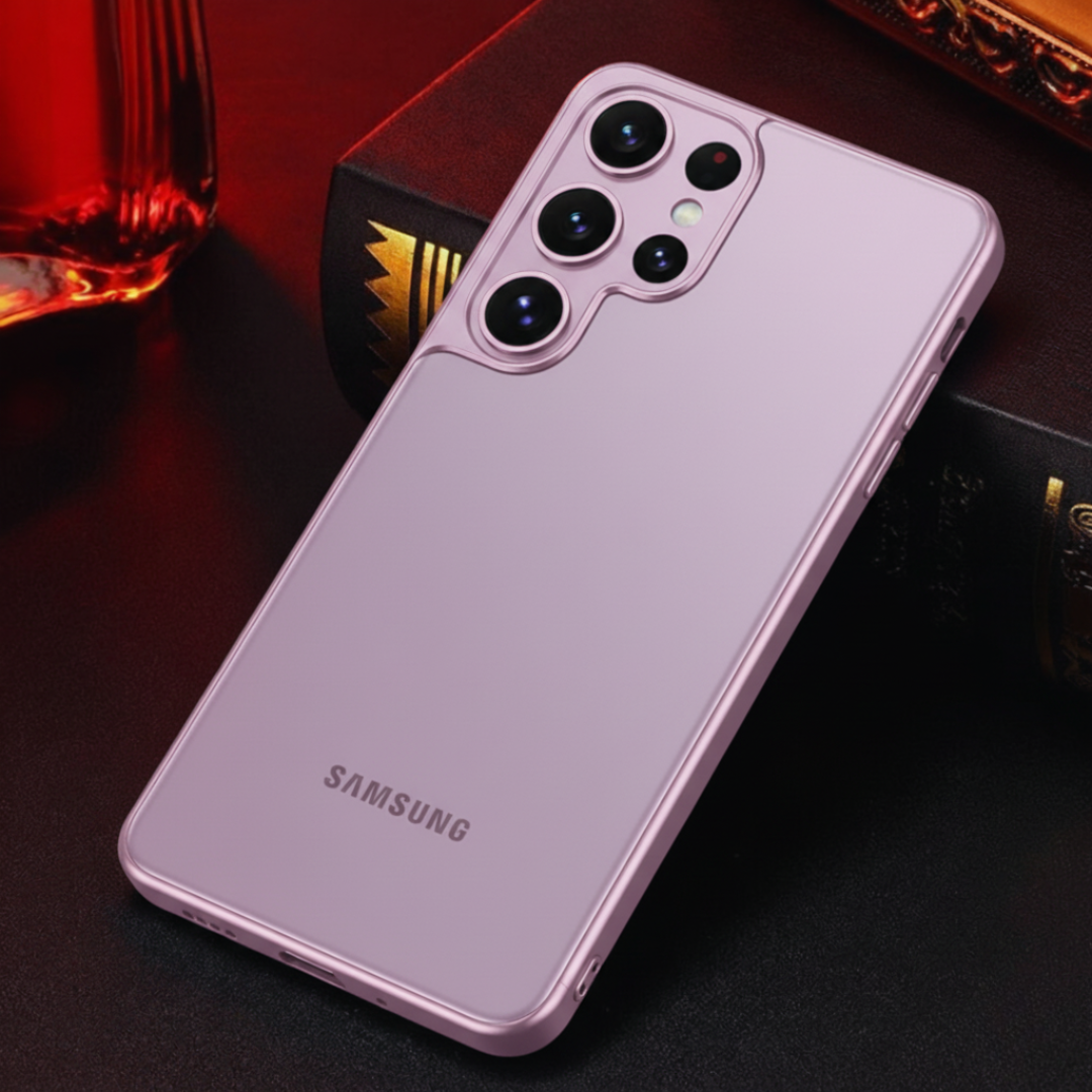 Orix Pink Matte Case for Samsung S24 Ultra