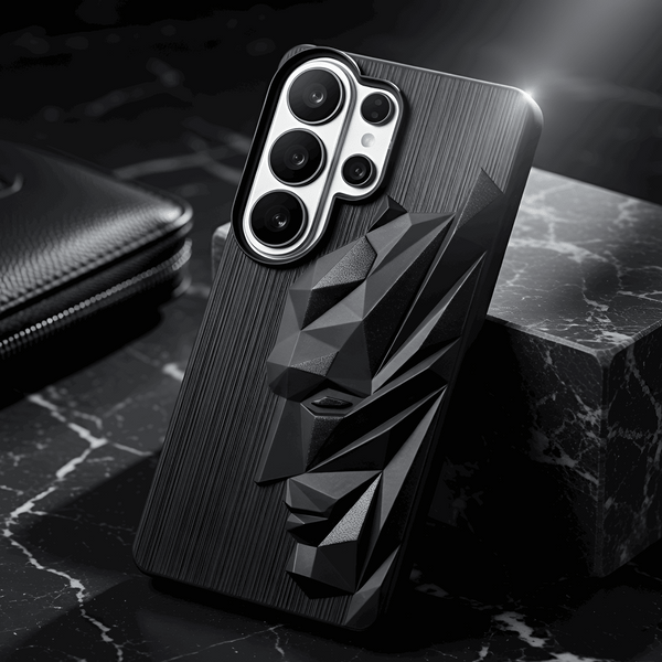 Superhero Engraved logo silicon Case for Samsung S26 Ultra