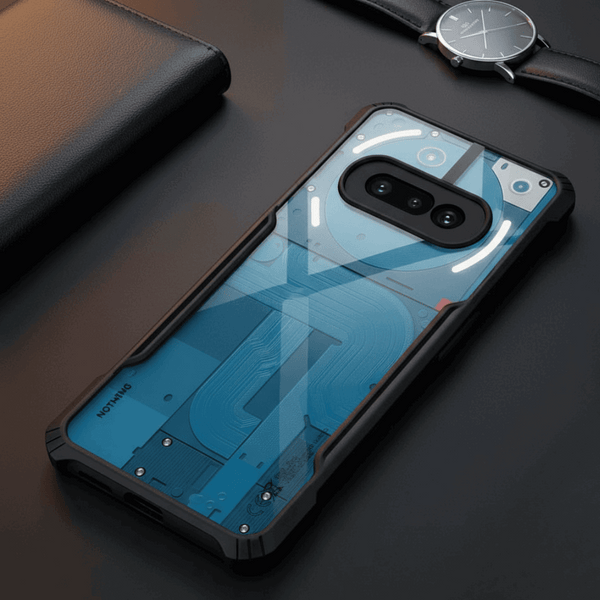 Hybrid Shockproof silicone protective transparent Case for Nothing Phone 3A