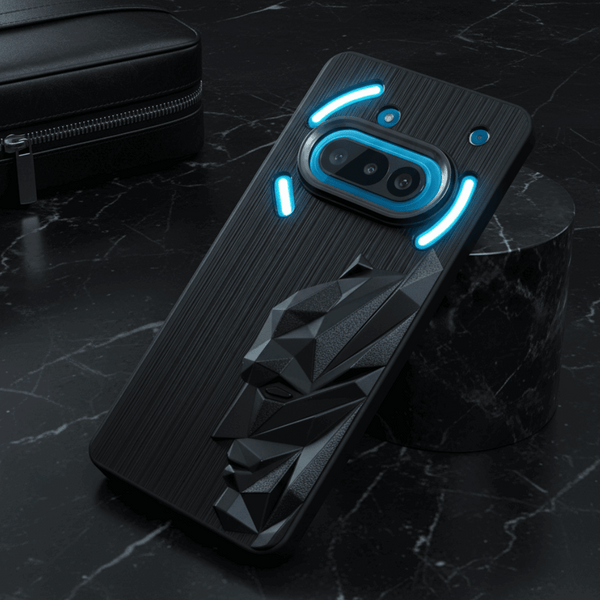 Superhero Engraved logo silicon Case for Nothing Phone 3A