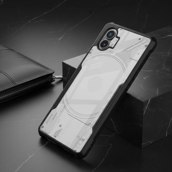 Hybrid Shockproof silicone protective transparent Case for Nothing Phone 1