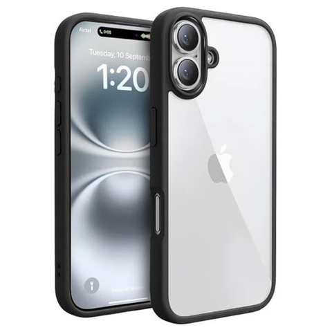 Hybrid Shockproof Transparent Silicone Case for Apple iphone 17