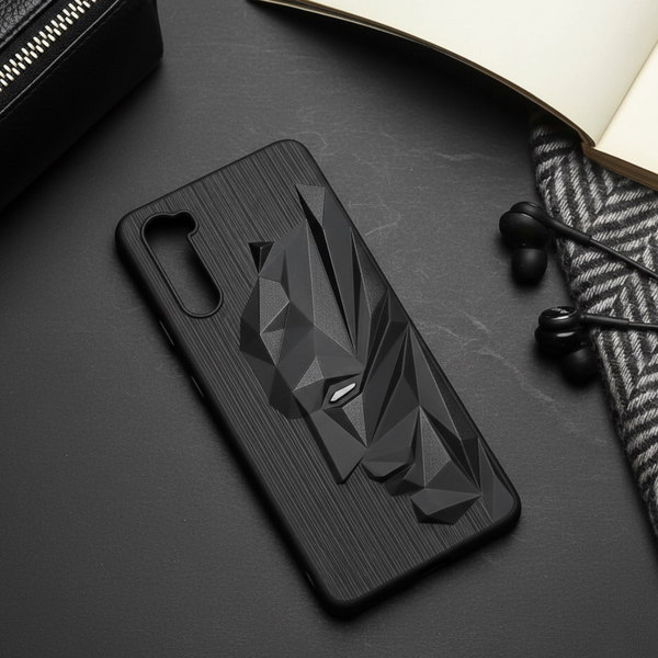 Superhero Engraved logo silicon Case for Oneplus Nord