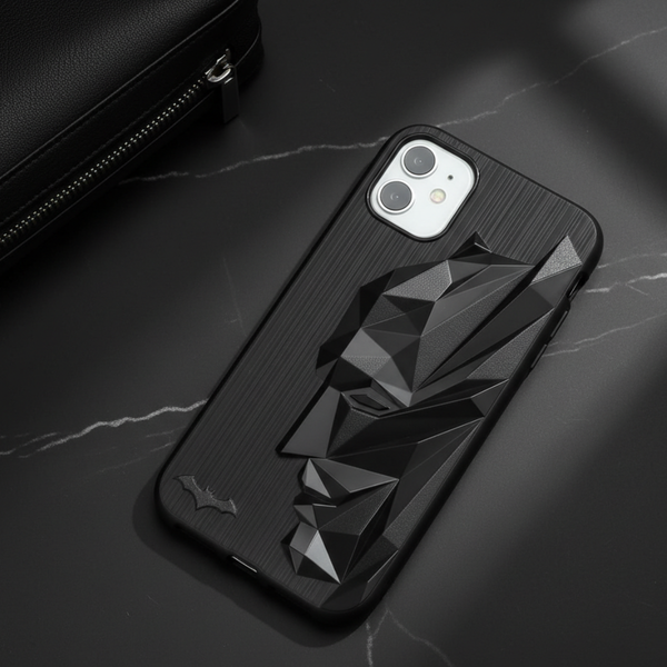 Superhero Engraved logo silicon Case for Apple IPhone 12