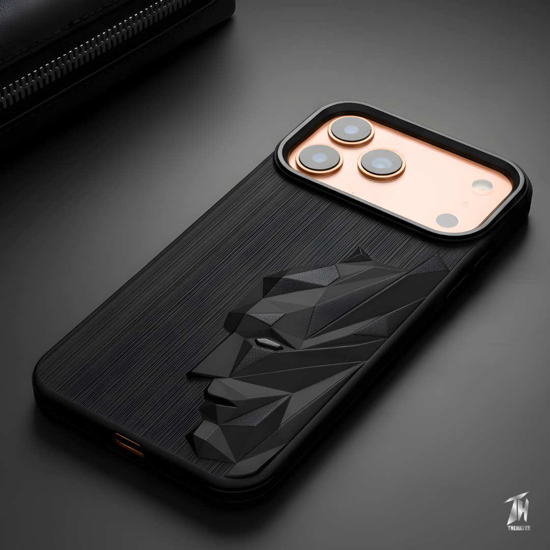 Superhero Engraved logo silicon Case for Apple Iphone 17 Pro Max